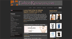 Desktop Screenshot of fashion-resources.com